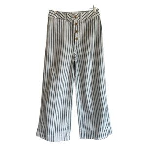 MADEWELL Wide-leg Striped Crop Women’s  Size 25